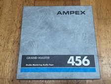 Vintage AMPEX Grand Master 456 Metal Reel To Reel Recording Tape