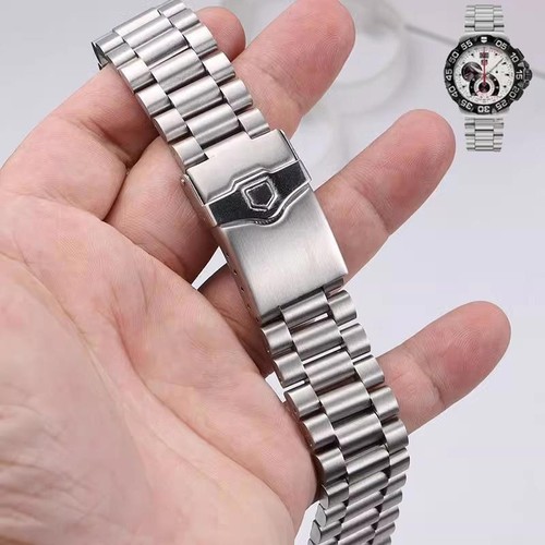 Silver stainless steel watch - stainless,