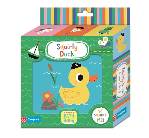 Squirty duck bath - book, by