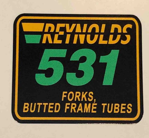 Reynolds 531 forks butted - 531,