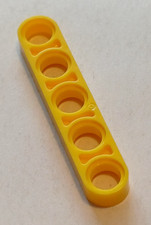 Lego technic beam 1x5 thin - thin, (6