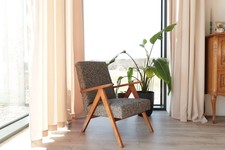 Scandinavian Armchair Black