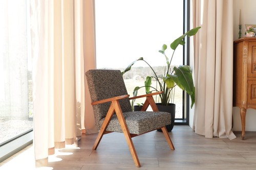 Scandinavian armchair black - scandinavian,