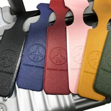 1x PU Leather Luggage Tag