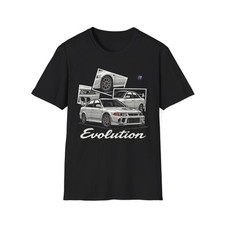JDM Lancer Evolution V Shirt – Mitsubishi Evo 5 Turbo AWD Rally Car Tee