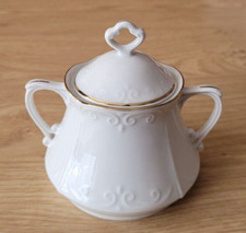 Small porcelain sugar bowl - CHODZIEZ Poland