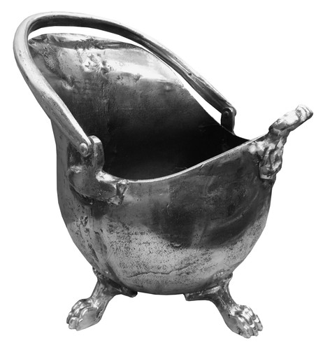 Heavy duty vintage coal bucket - heavy,