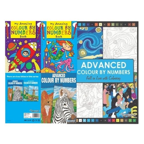 Colour numbers books - 5,