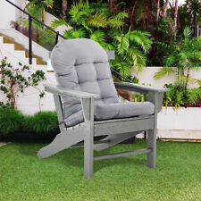 Adirondack Chair Cushion High Back Rocking Chair Cushion Thick Tufted Seat Pad