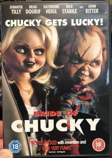 Bride of Chucky Rare Deleted Slasher Killer Doll Horror DVD Brad Dourif