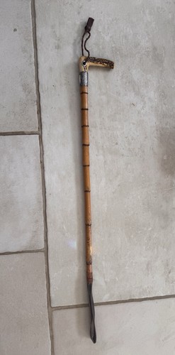 Antique crop whip - whip, shaft
