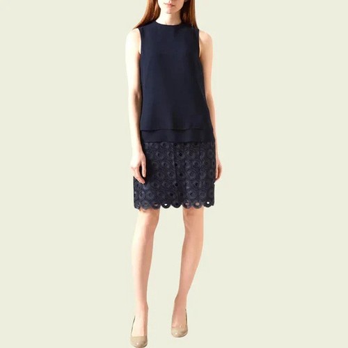 Hobbs navy chiffon - hobbs,