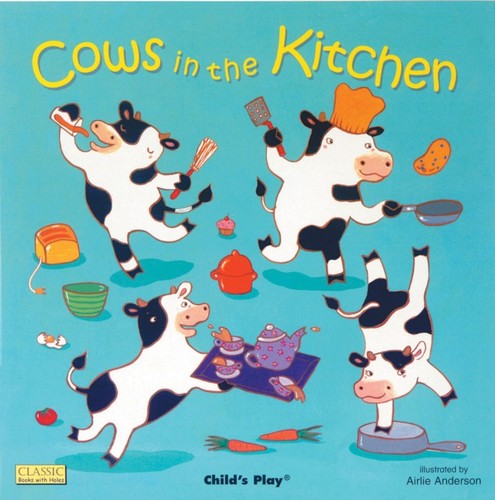 Cows the kitchen - in,