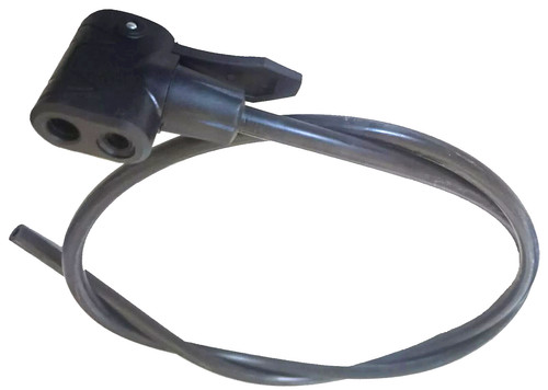 Track floor pump head and - head,