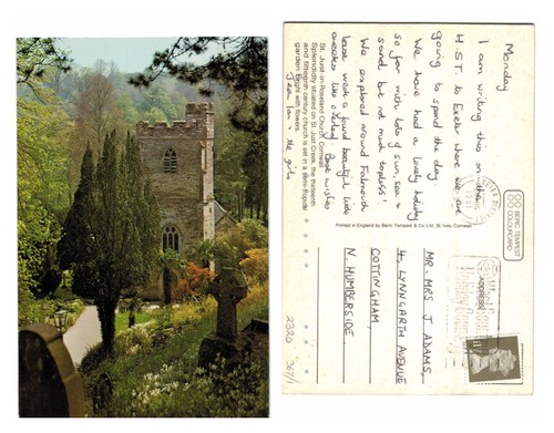 Vintage postcard st - vintage,