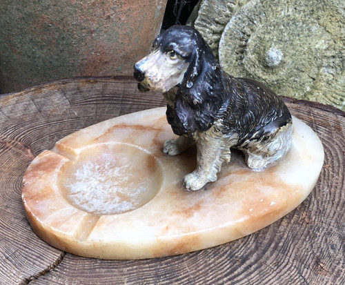Ashtray vintage art deco - art, cold