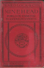 WARD LOCK RED GUIDE - MINEHEAD & NORTH SOMERSET -  1925/26 - 11th edition rev.