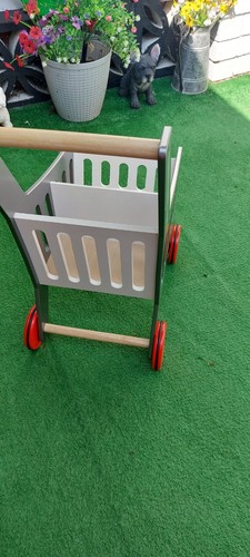 Wooden push along - wooden, toy