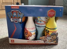 Sambro Nickelodeon Paw Patrol Mini Bowling Set Kids Toy Gift Ages 3