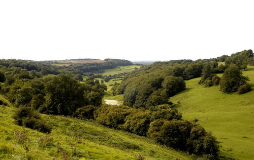 Photo 6x4 tresham valley - tresham,