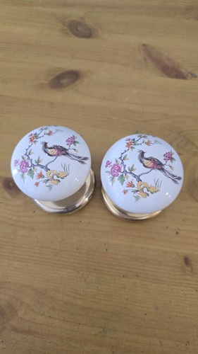 Vintage porcelain set door - porcelain, ×2