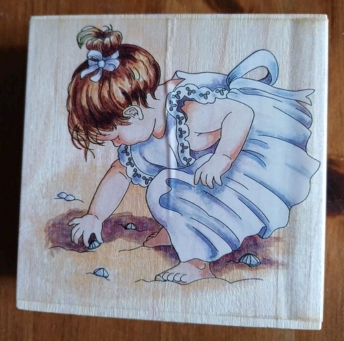 Stamps happen wood mounted - wood,