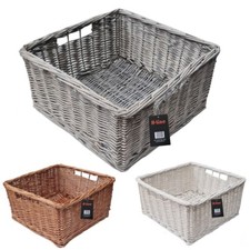 Large square wicker storage - large,