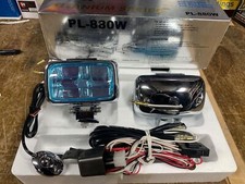 For Honda Goldwing driving lights Fog lamps Black Diecast amber Halogen