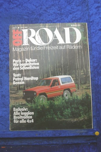 Off road 83 - 4/83, nissan