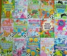 Kids Mini Puzzle Books