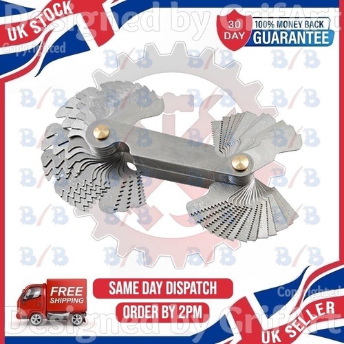 Screw pitch gauge - screw, metric