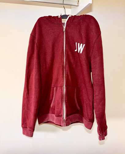 Jack wills burgundy full zip - wills,