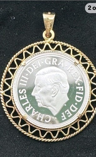 Full silver sovereign with - full,