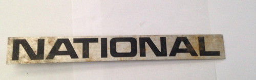 Vintage national badge - vintage,