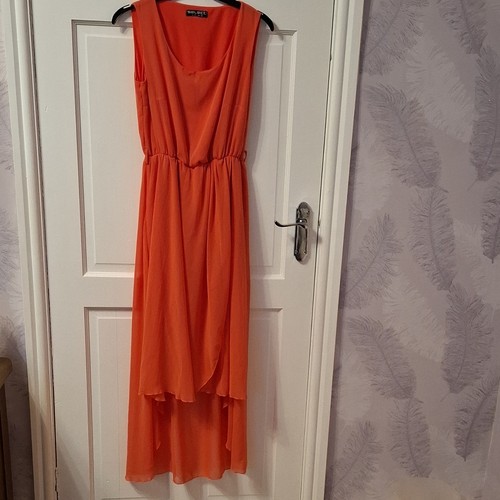Select size orange pleated - size, 10