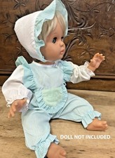 Vintage 1980s Striped Frilled