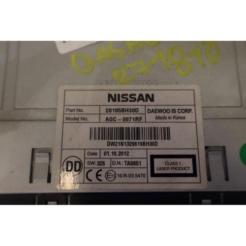 Radio nissan qashqai - radio, qashqai-qashqai+2