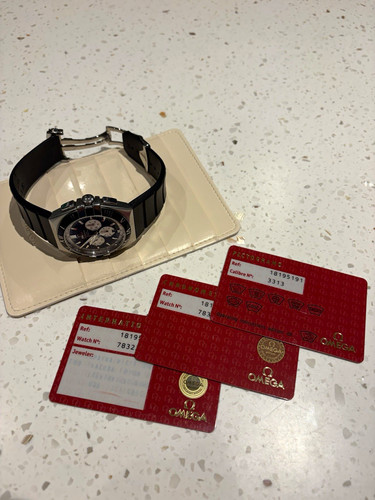 Omega constellation double - omega,