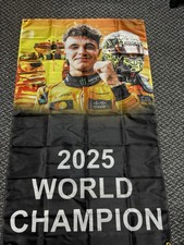LANDO NORRIS McLAREN F1 FLAG