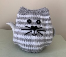 New Hand Knit Silver