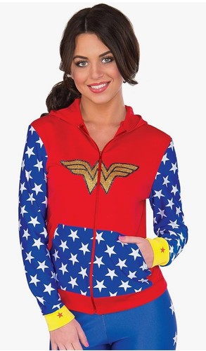 Wonder woman fitted hoodie - wonder,