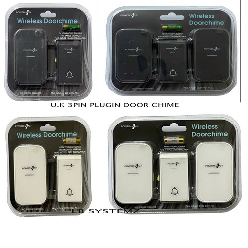 Wireless plugin door chime - plugin,