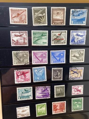 Chile air mail - chile,