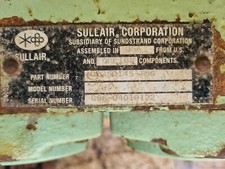Sullair Corporation 02250145-796 Rotary Screw Compressor
