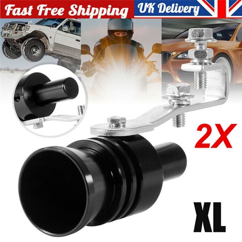 2pcs black car turbo sound - 2pcs,