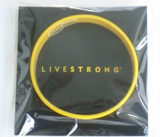 LIVESTRONG WRISTBAND - LANCE ARMSTRONG FOUNDATION - YELLOW - YOUTH & ADULT SIZES