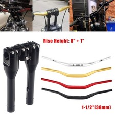 8" Fat Riser Kit Black &