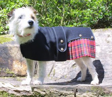 Black wool Cosi-Kilt Jacket