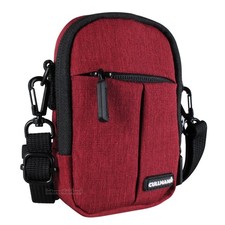 Camera bag shoulder - bag, red