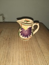Vintage Decorative Floral  Wade  Heath England Jug